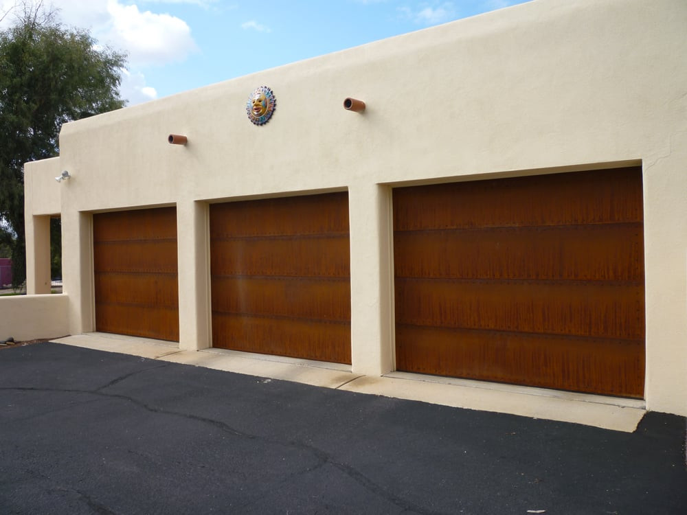 Garage Doors Tucson New Rustic Garage Doors On Stucco House How Tucson Of Us Yelp