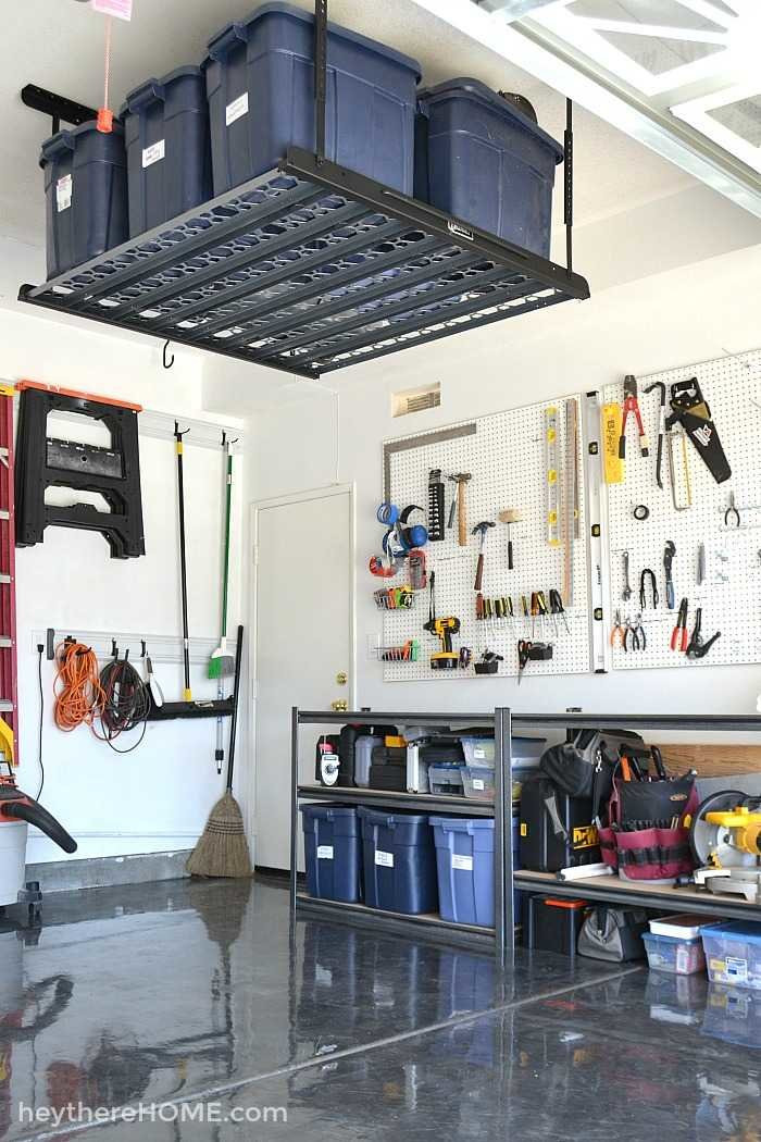 Garage Organization Diy
 DIY Garage Organization Systems Garage Reveal
