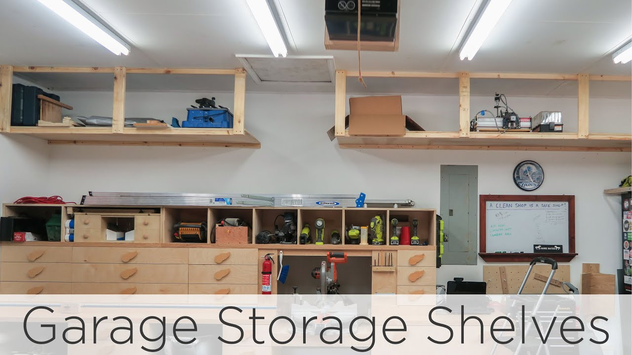Garage Organization Shelves
 Wasted Space Garage Storage Shelves 202