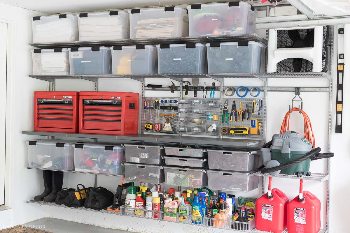 Garage Organization System
 Garage Organization Tackling Our Crazy Mess of a Garage