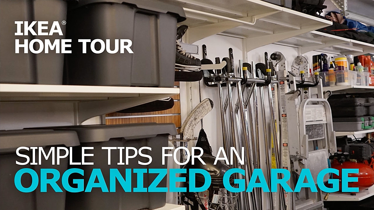 Garage Organizers Ikea
 Garage Organization Tips – IKEA Home Tour