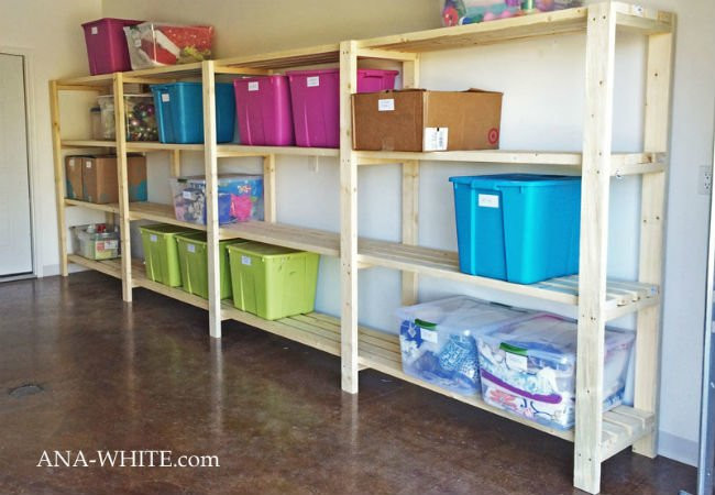 Garage Organizers Plans
 DIY Garage Shelves 5 Ways to Build Yours Bob Vila