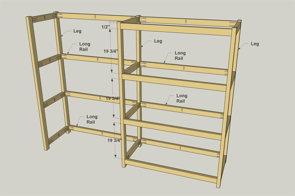 Garage Organizers Plans
 Garage Storage Shelves buildsomething