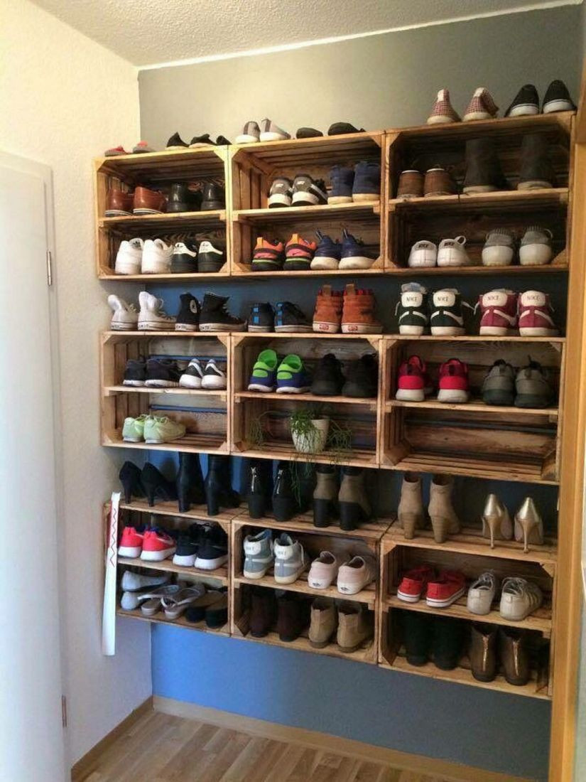 Garage Shoe Organizer
 47 Awesome Shoe Rack Ideas in 2020 Concepts for Storing