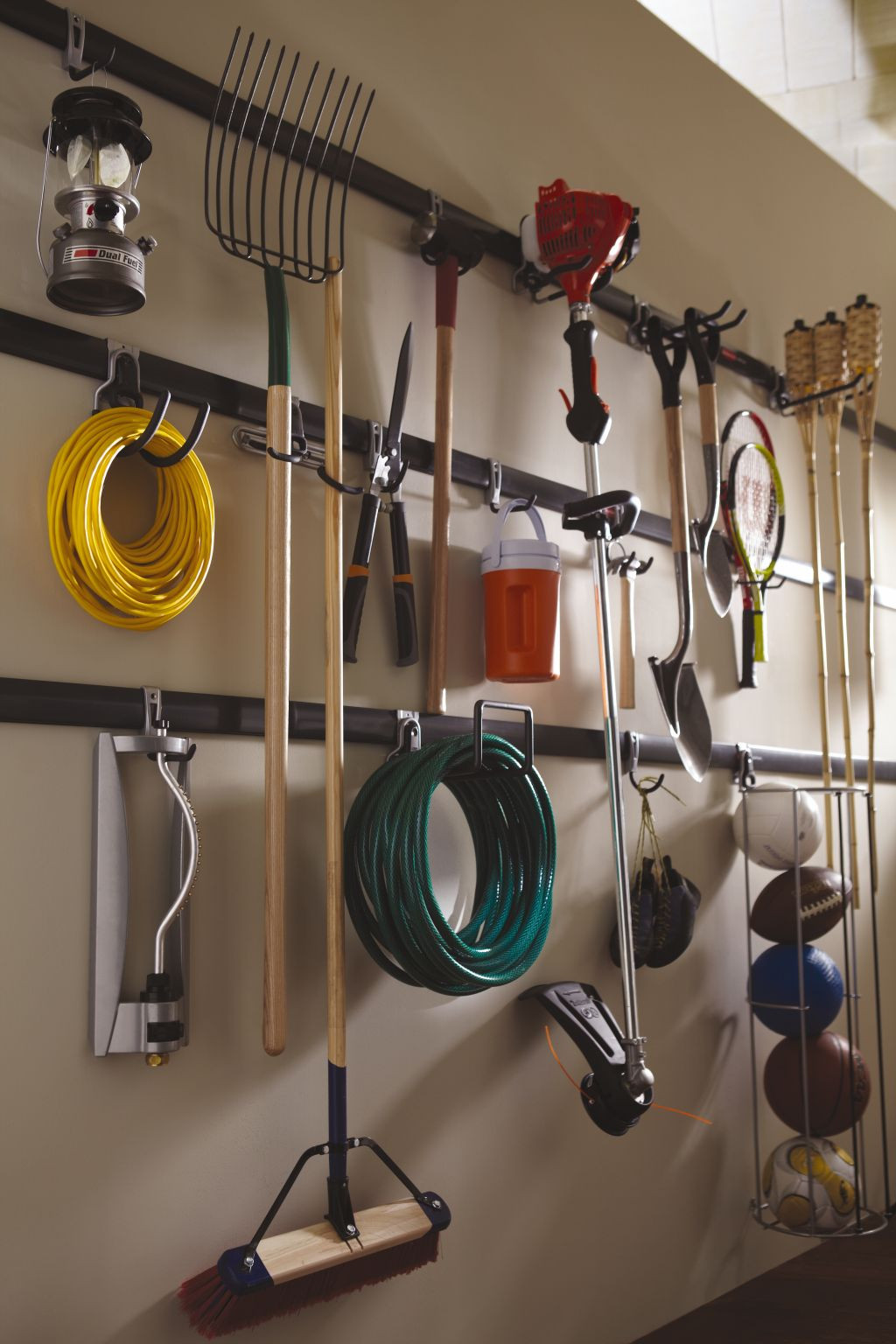 Garage Wall Organization System
 Time To Sort Out The Mess – 20 Tips For A Well Organized