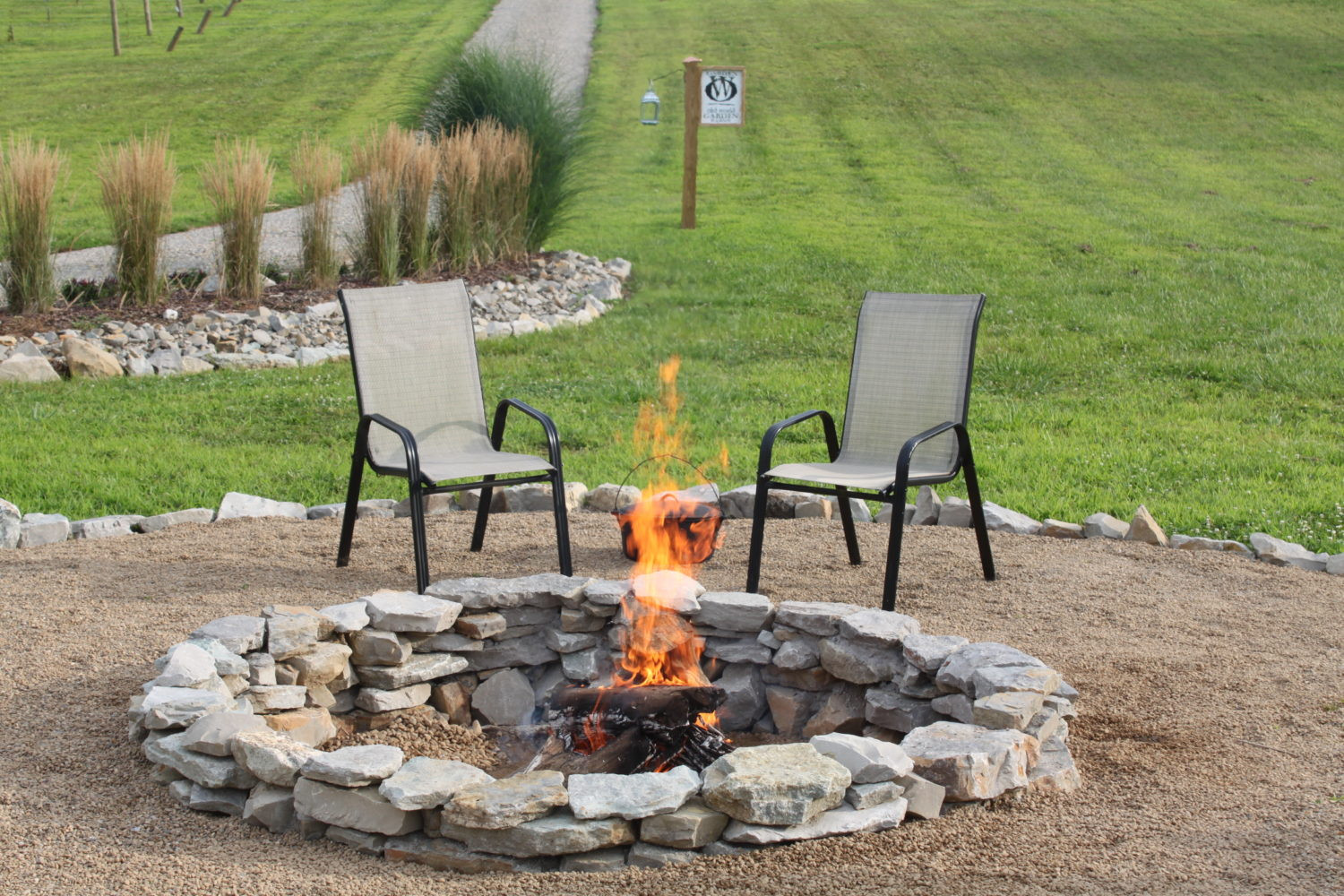 Garden Fire Pit
 How To Create A Beautiful Inexpensive Backyard Fire Pit