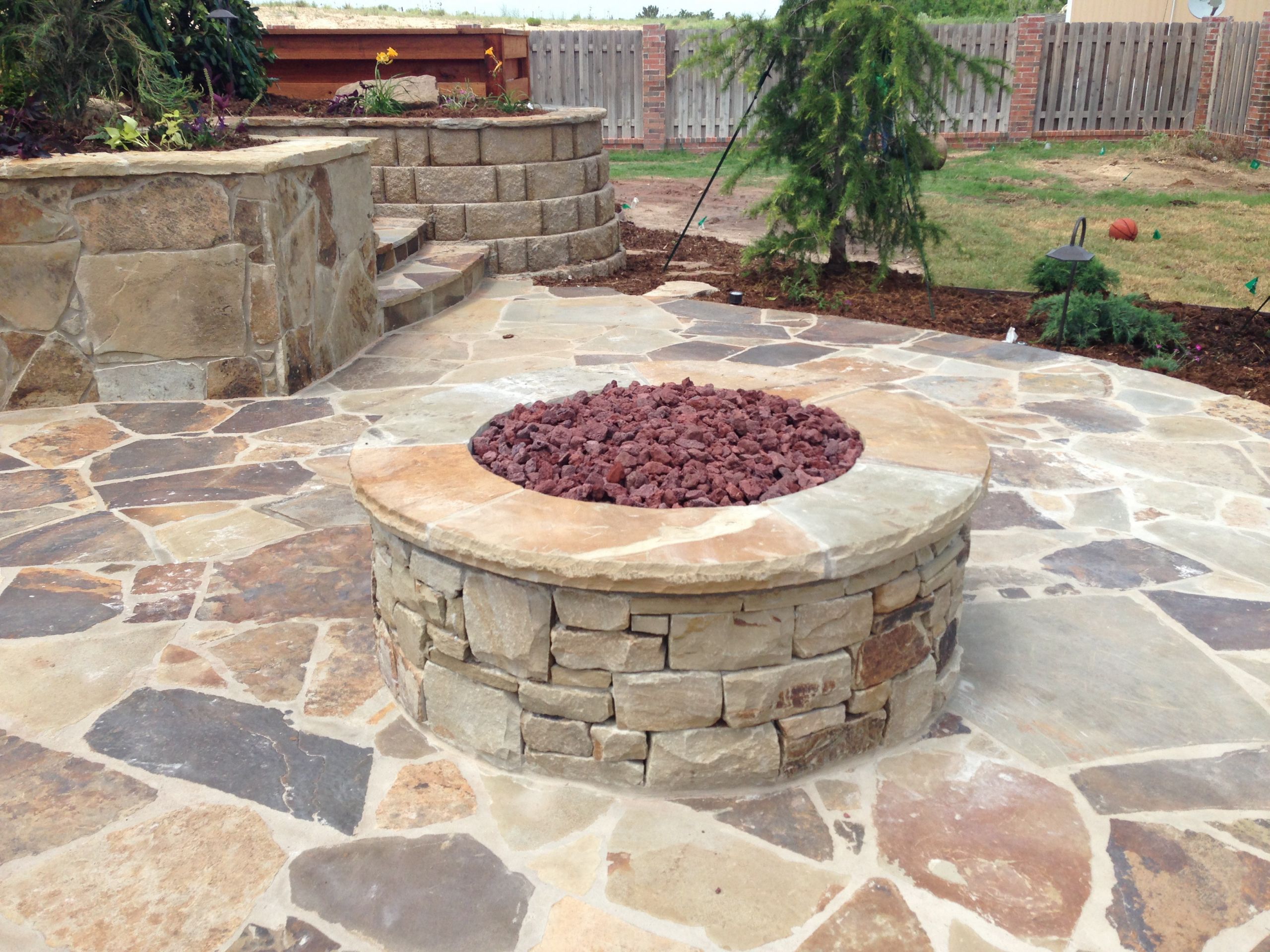 Garden Fire Pit
 Outdoor Fireplaces & Custom Fire Pits in Oklahoma City