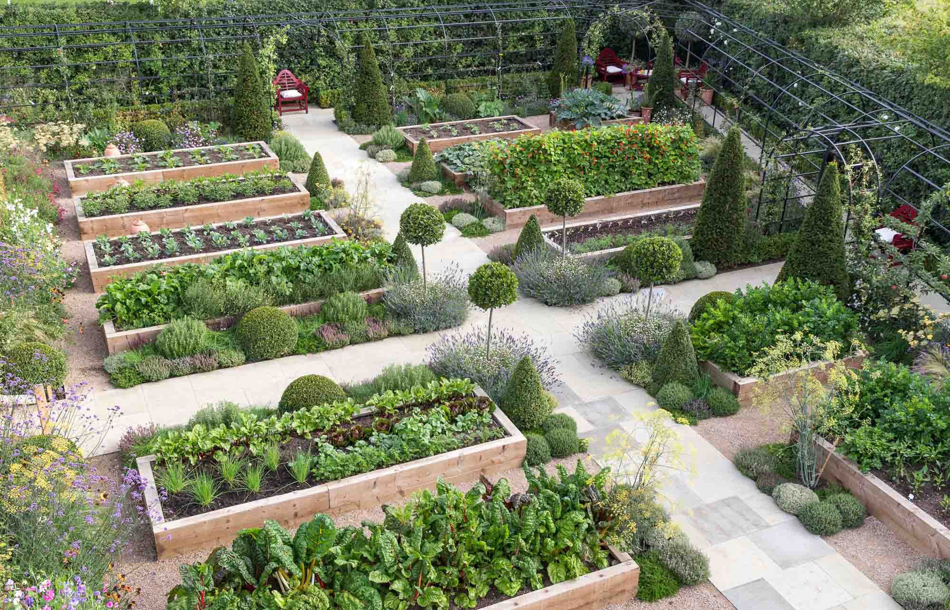 Garden Landscape Design
 Kitchen Garden Garden Design & Landscaping Project