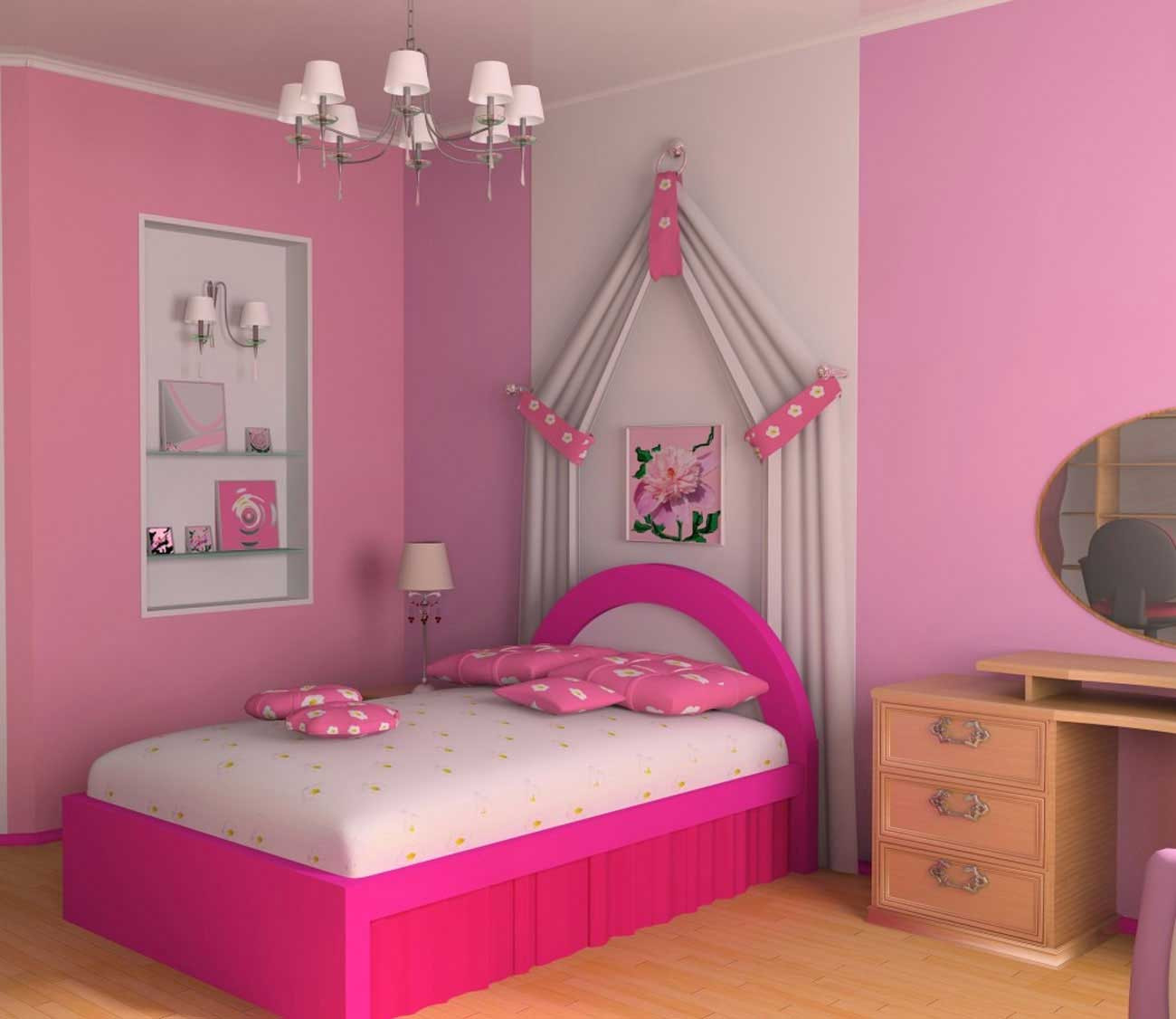 Girls Bedroom Painting Ideas
 Interior Paint Ideas Attractive Color Scheme Toward
