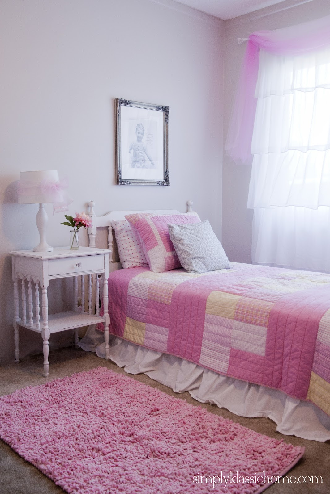 Girls Princess Bedroom
 Little Girl s Princess Room Makeover Reveal Yellow Bliss