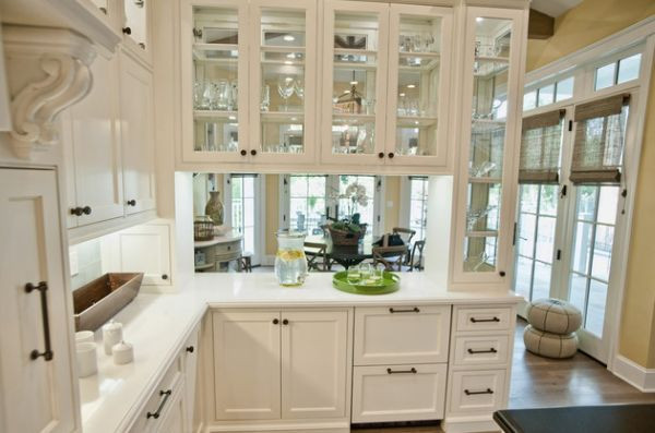 Glass Fronted Kitchen Wall Cabinet
 28 Kitchen Cabinet Ideas With Glass Doors For A Sparkling