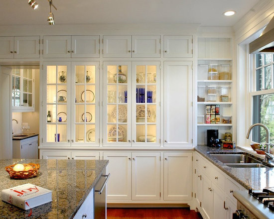 Glass Fronted Kitchen Wall Cabinet
 Wall Cabinets With Glass Doors