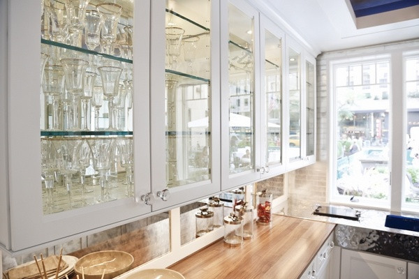 Glass Kitchen Cabinet Doors Modern
 Glass kitchen cabinet doors – modern kitchen cabinets