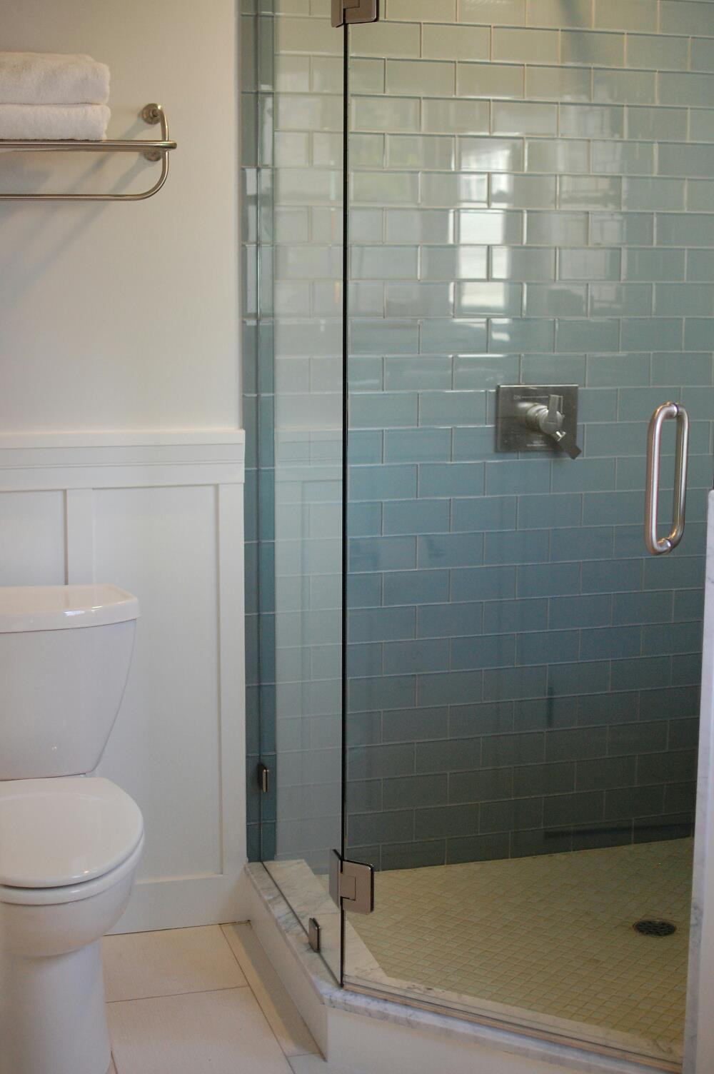 Glass Tile Bathroom Ideas
 Designing Subway Tile Shower Installation MidCityEast