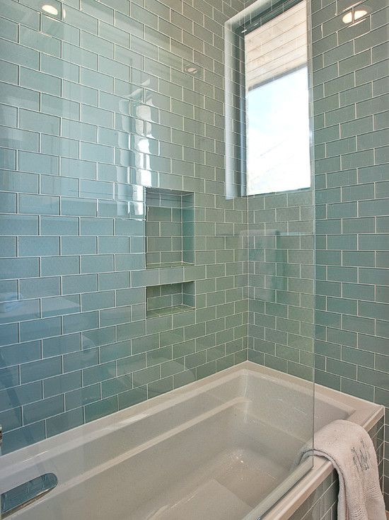 Glass Tile Bathroom Ideas
 40 blue glass bathroom tile ideas and pictures 2020