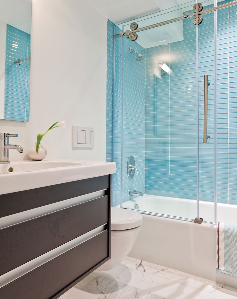Glass Tile Bathroom Ideas
 27 great small bathroom glass tiles ideas