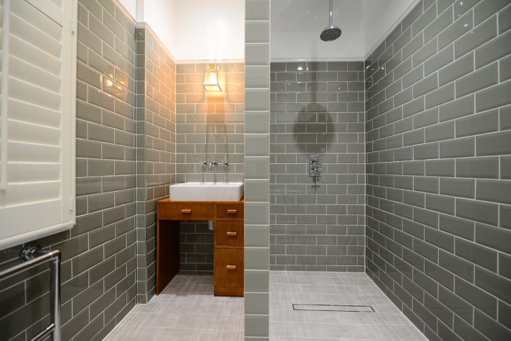 Gray Bathroom Wall Tile
 21 Italian Bathroom Wall Tile Designs Decorating Ideas
