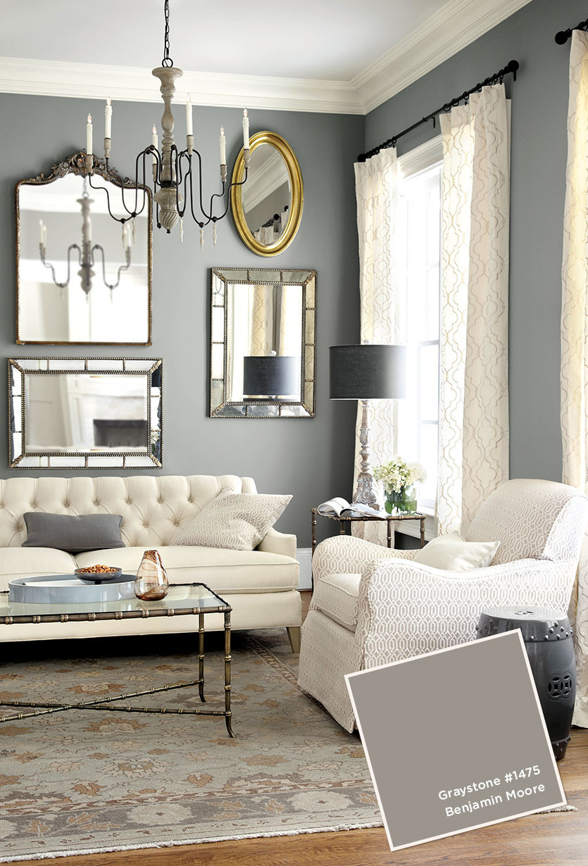 Gray Paint Living Room Ideas Elegant Interior Paint Colors for 2016 – Homesfeed