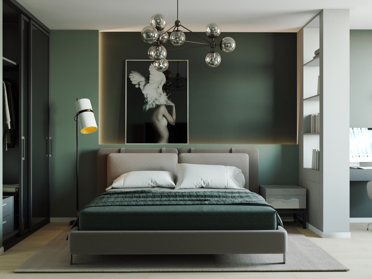Green Bedroom Walls
 51 Green Bedrooms With Tips And Accessories To Help You