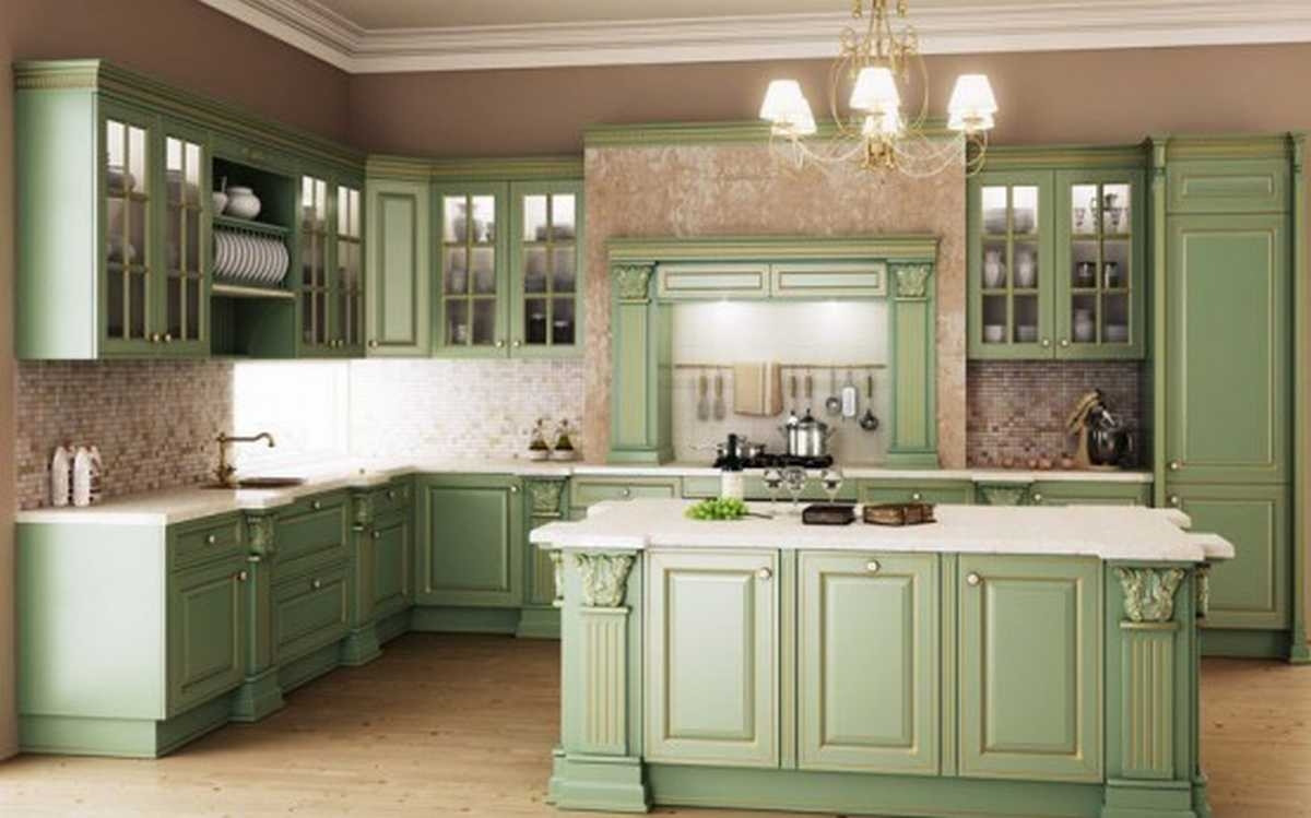 Green Kitchen Walls
 20 Gorgeous Green Kitchen Design Ideas