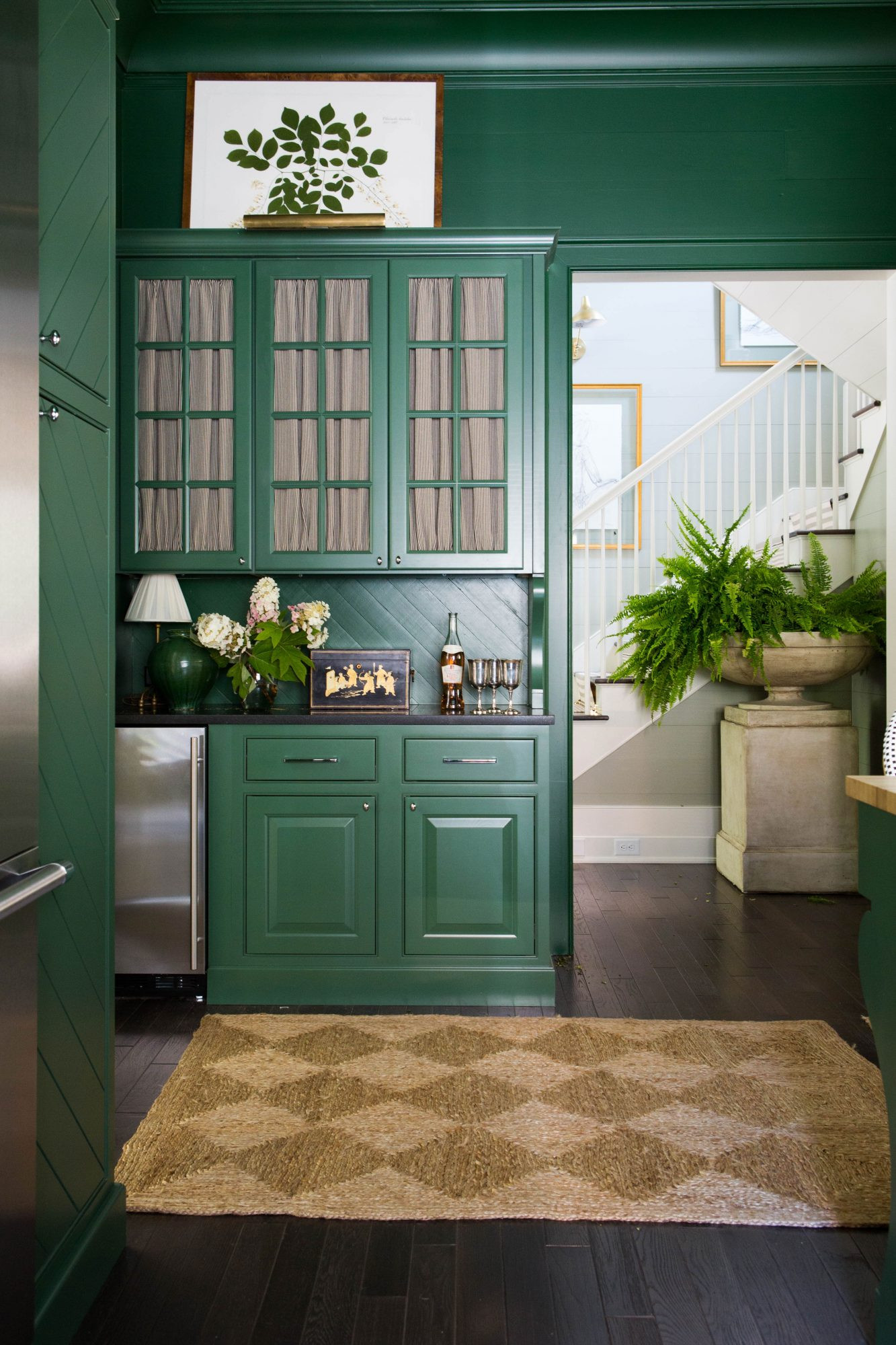 Green Kitchen Walls
 Painting Kitchen Walls Cabinets the Same Color Emily A