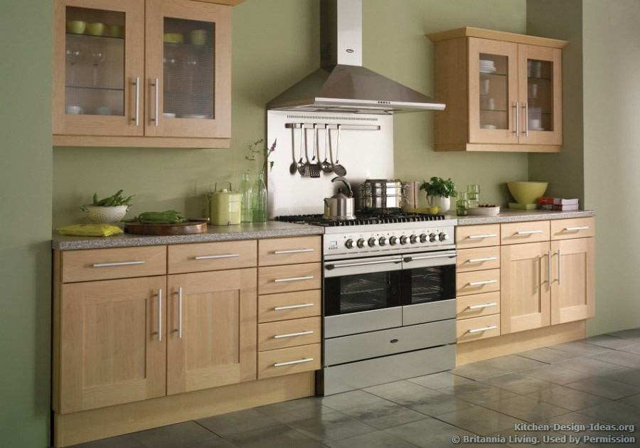Green Kitchen Walls
 Kitchen Decor Trends for 2013