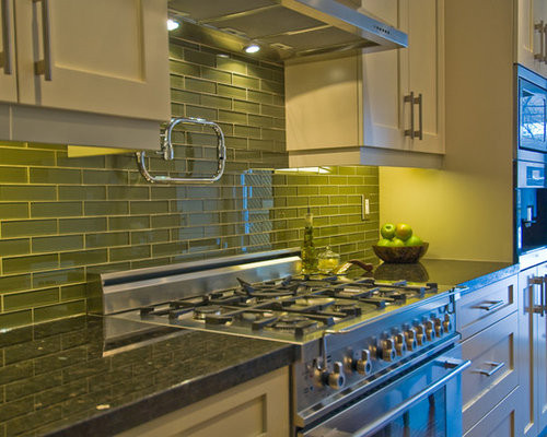 Green Subway Tile Kitchen
 Green Subway Tile Ideas Remodel and Decor
