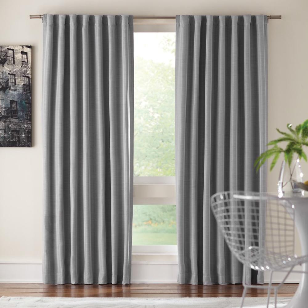 Grey Living Room Curtains
 Home Decorators Collection Semi Opaque Gray Room Darkening