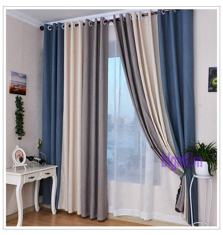 Grey Living Room Curtains
 2019 Summer Style Linen Curtains For Living Room Blackout