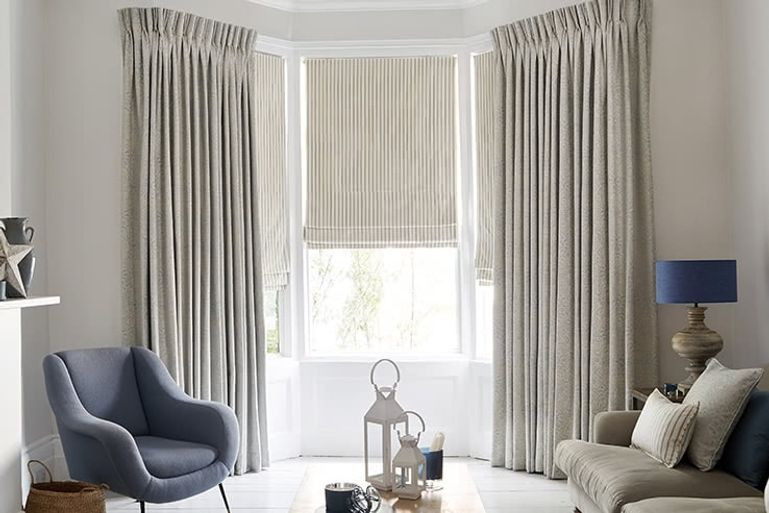 Grey Living Room Curtains
 Silver Curtains UK