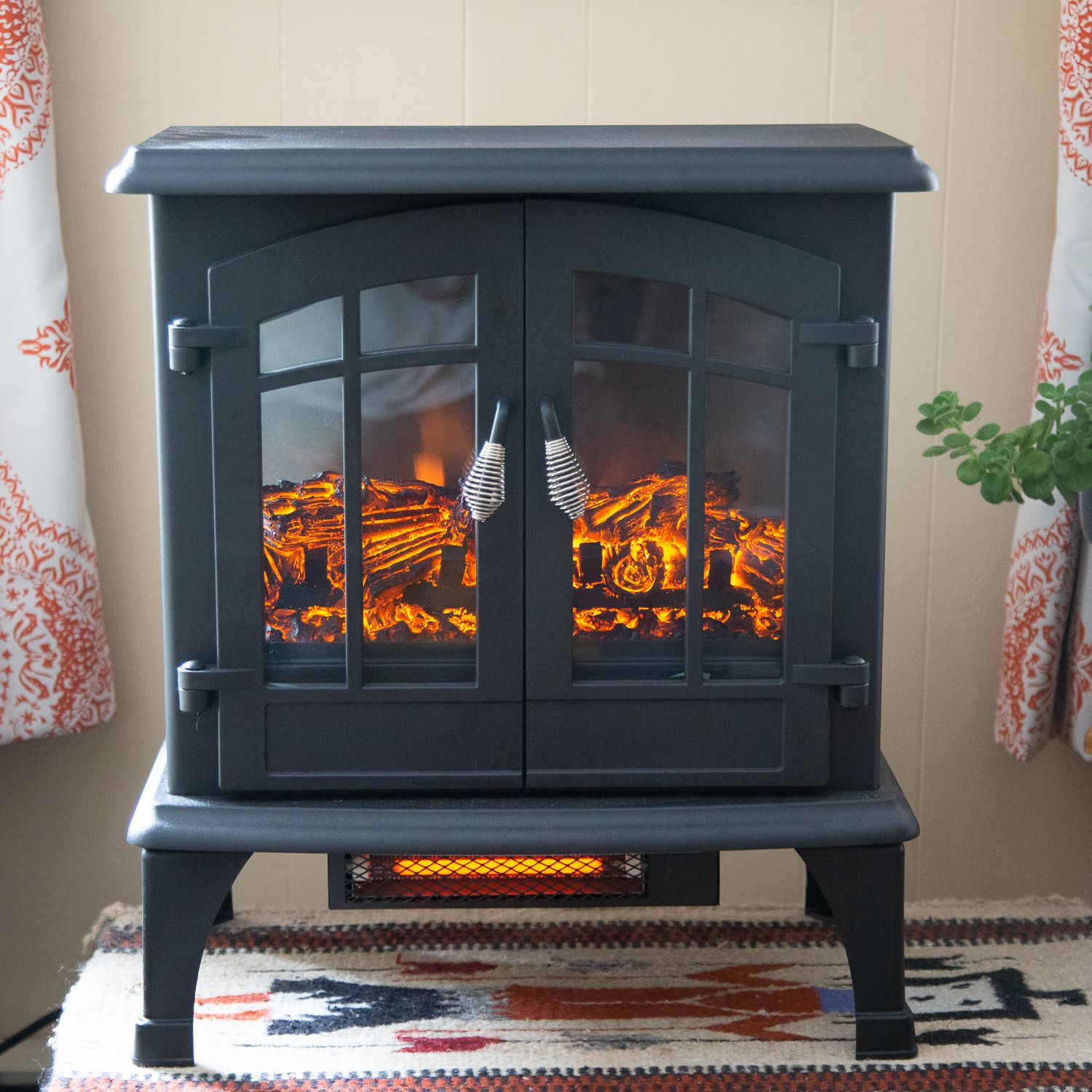 Hampton Bay Electric Fireplace
 Hampton Bay Legion Electric Stove Review An Attractive