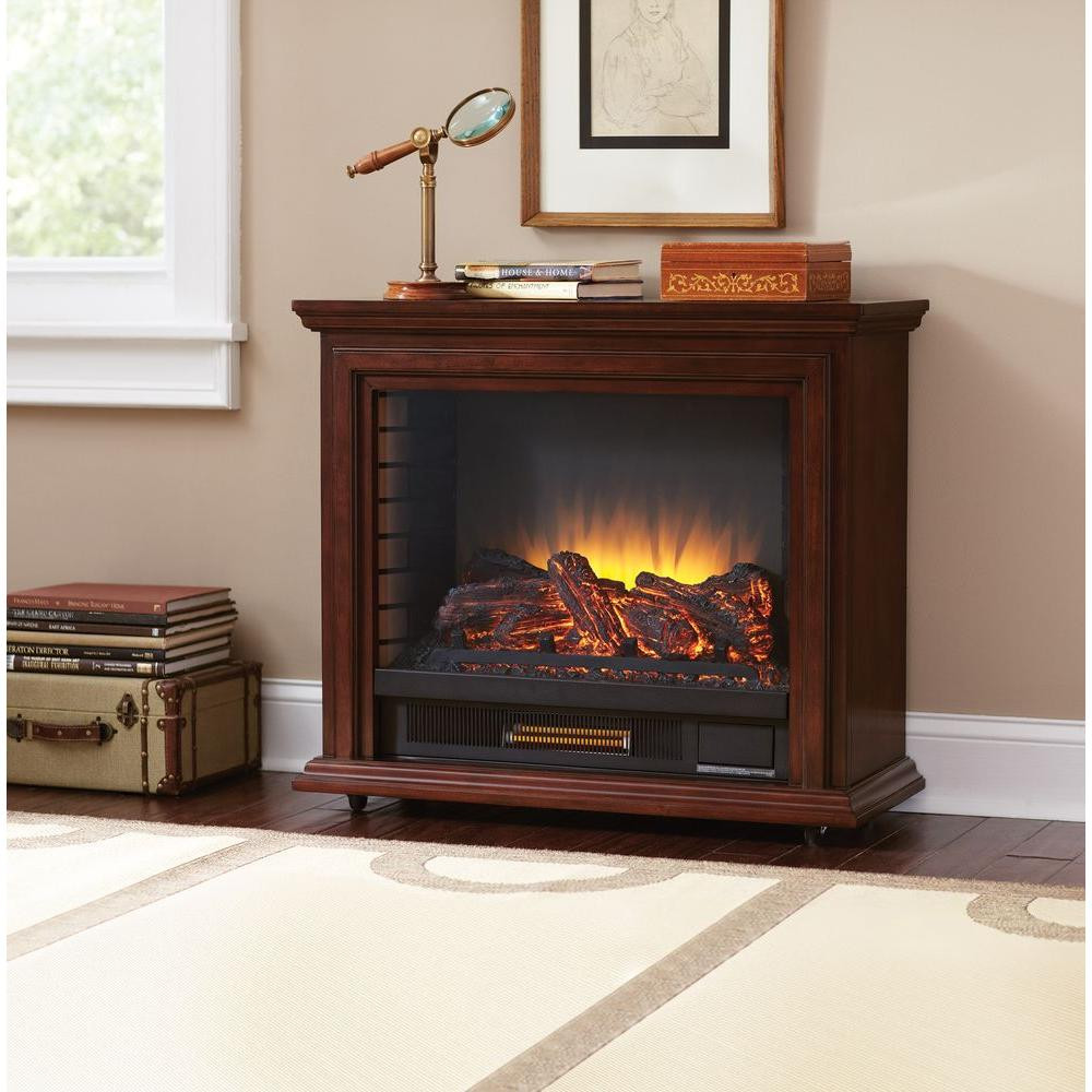 Hampton Bay Electric Fireplace
 Hampton Bay Derry 32 in pact Infrared Electric