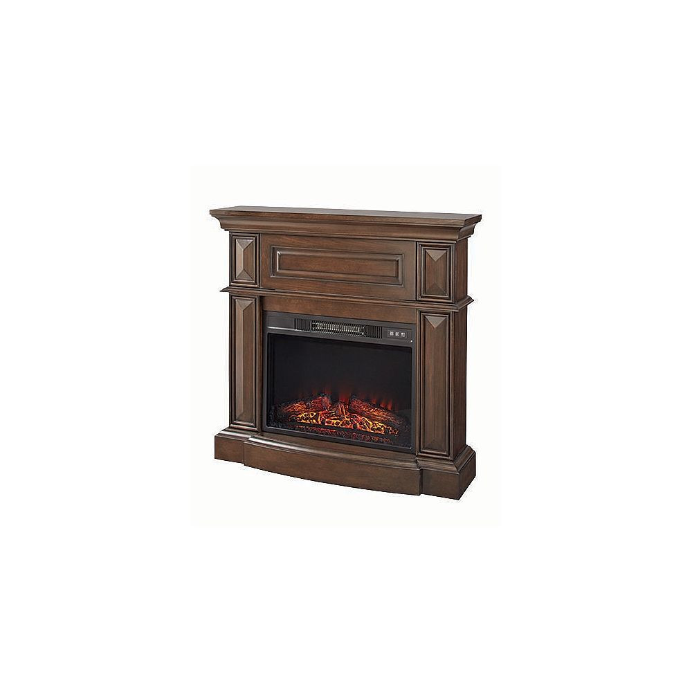 Hampton Bay Electric Fireplace
 Hampton Bay 38 inch Electric Fireplace with Wooden Media