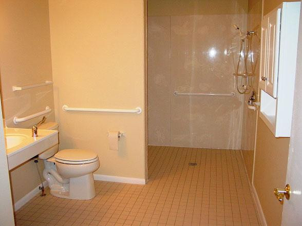 Handicapped Bathroom Design
 Creative Renovations Handicapped bathroom remodeling and