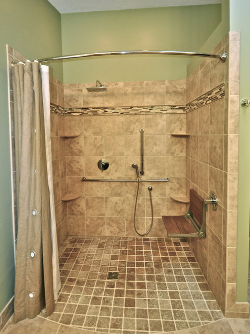 Handicapped Bathroom Showers
 Handicapped Accessible Shower Home Design Ideas