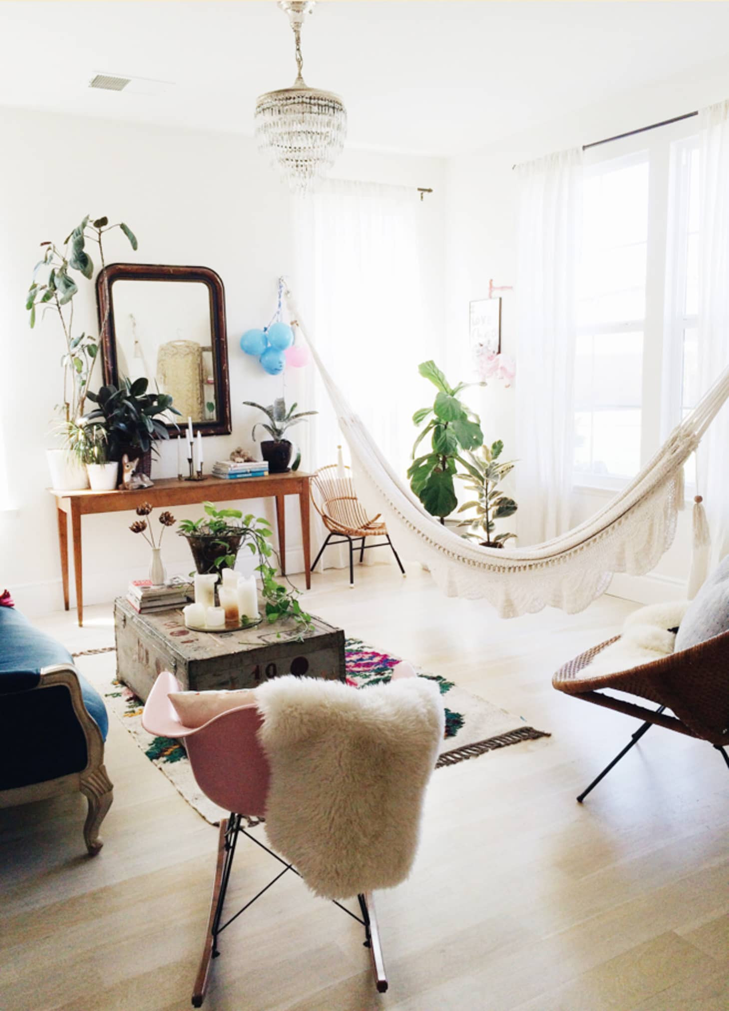 Hanging Chair Living Room
 Bring the Outdoors In Living Room Hammocks & Hanging