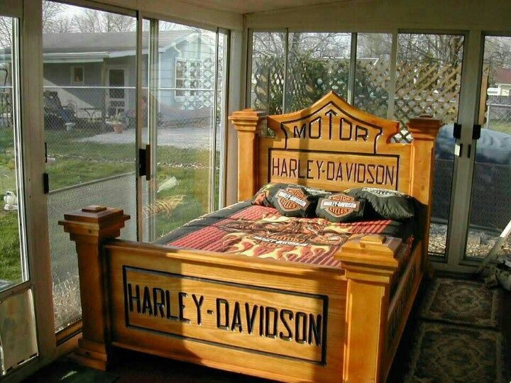 Harley Davidson Bedroom Decor
 Harley Davidson Headboard