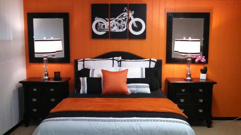 Harley Davidson Bedroom Decor Fresh Harley Davidson theme Bedroom