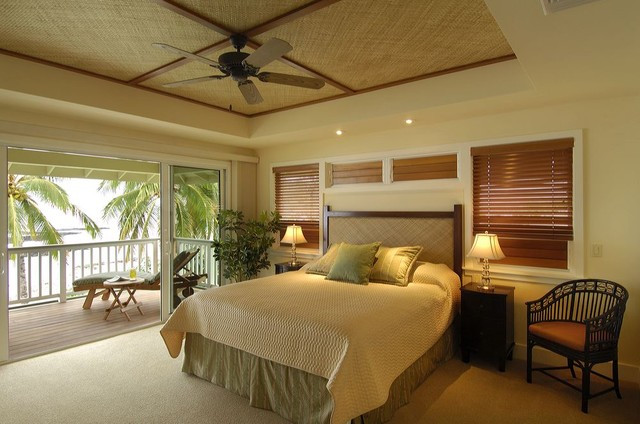 Hawaiian Bedroom Decor
 Retro Hawaii Beach Cottage Tropical Bedroom Hawaii