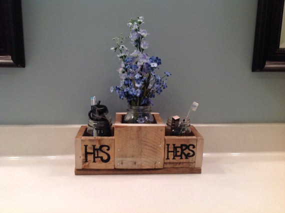His And Hers Bathroom Decor
 Items similar to His and Hers Bathroom Decor on Etsy