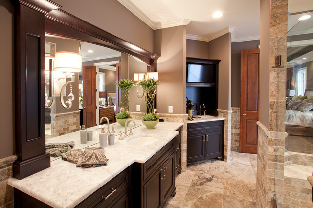 His And Hers Bathroom Decor
 fancy traditional his and hers bathroom Decoist