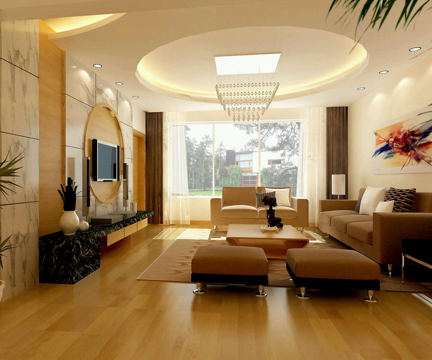 Home Decor Pictures Living Room
 Modern interior decoration living rooms ceiling designs