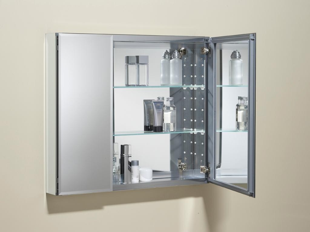 Home Depot Bathroom Mirror Cabinet
 20 Collection of 3 Door Medicine Cabinets With Mirrors