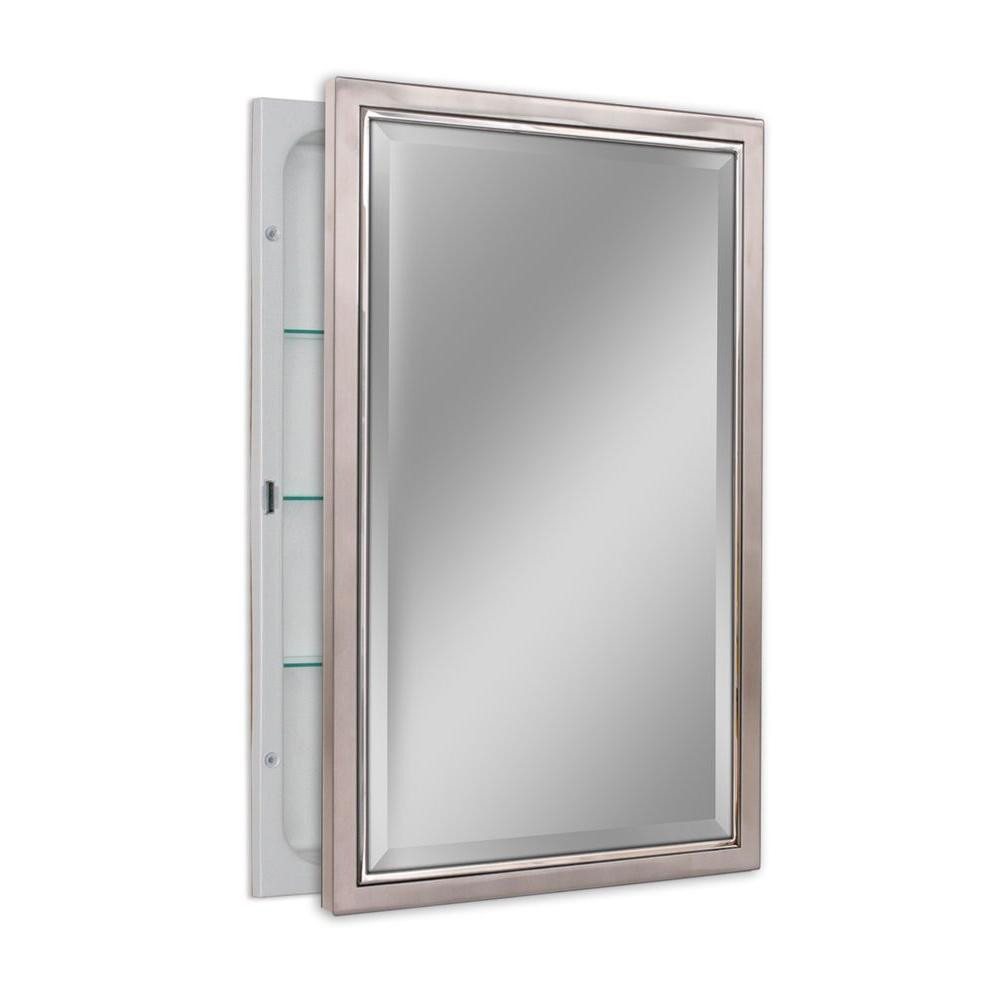 Home Depot Bathroom Mirror Cabinet
 Deco Mirror 16 in W x 26 in H x 5 in D Classic Framed