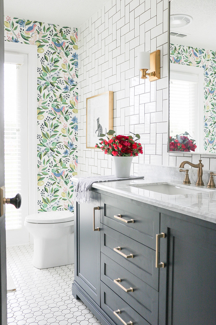 Home Depot Bathroom Remodel
 A Colorful Oasis Bathroom Makeover