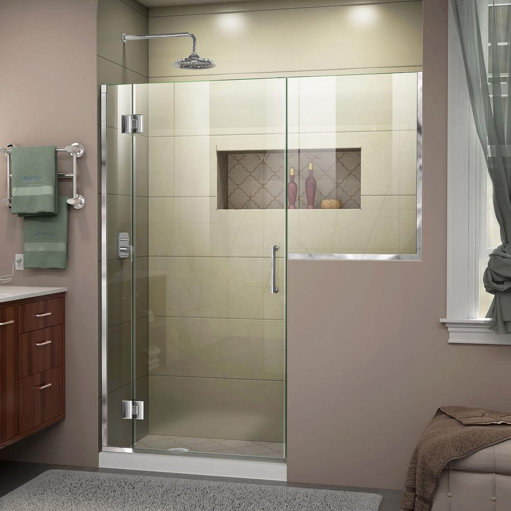 Home Depot Bathroom Shower Doors
 DreamLine Unidoor X 64 in to 64 1 2 in x 72 in