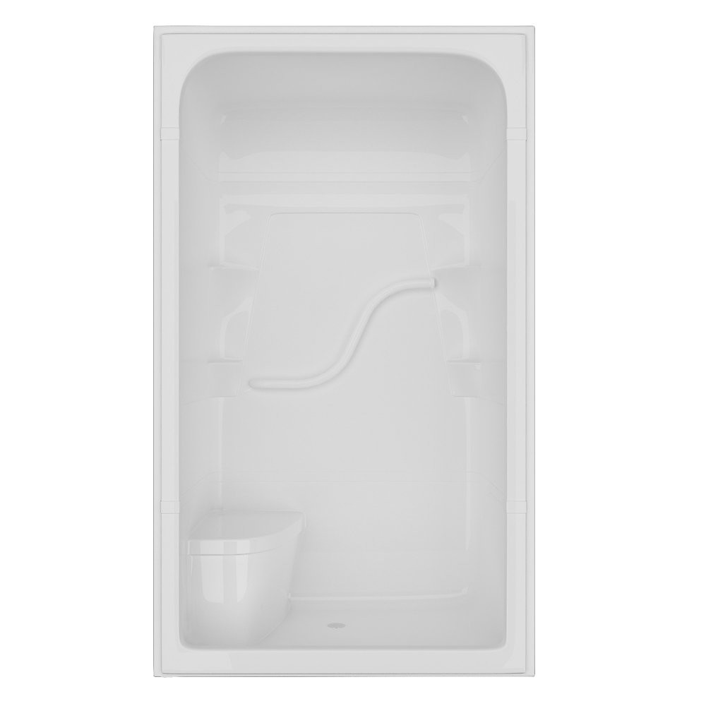 Home Depot Bathroom Shower Stalls
 Mirolin Madison 4 3 Piece Shower Stall with Seat
