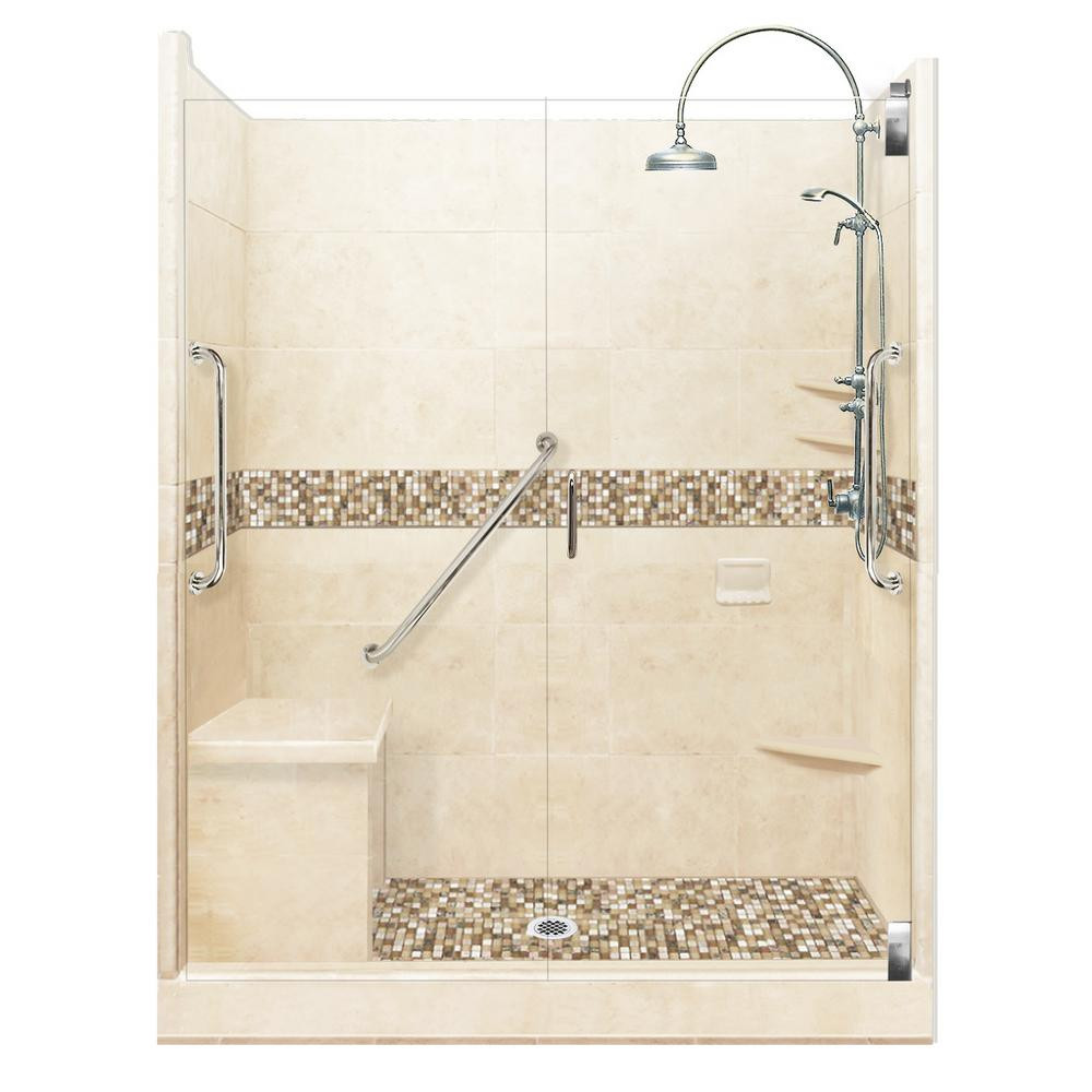 Home Depot Bathroom Shower Stalls
 Shower Stalls & Kits Showers The Home Depot