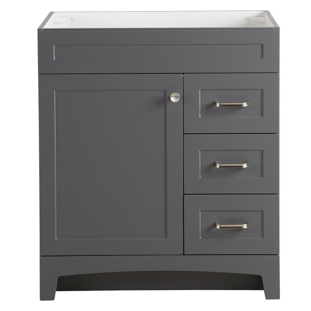 Home Depot Bathroom Vanity Cabinet
 Home Decorators Collection Thornbriar 30 in W x 21 in D
