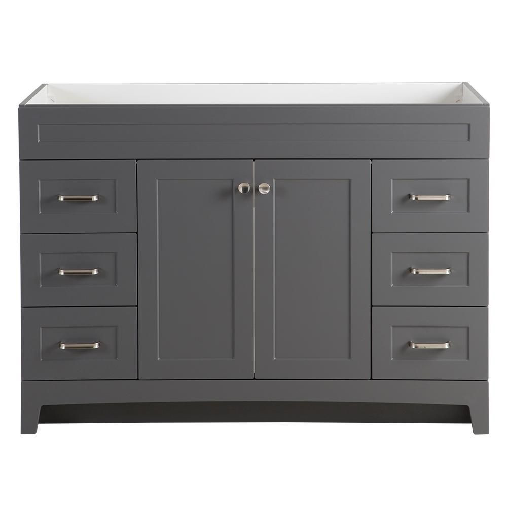 Home Depot Bathroom Vanity Cabinet
 Home Decorators Collection Thornbriar 48 in W x 21 in D